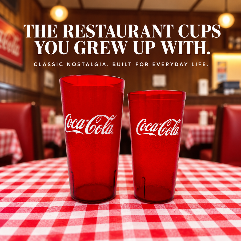 Coca-Cola & Pepsi Restaurant Tumblers