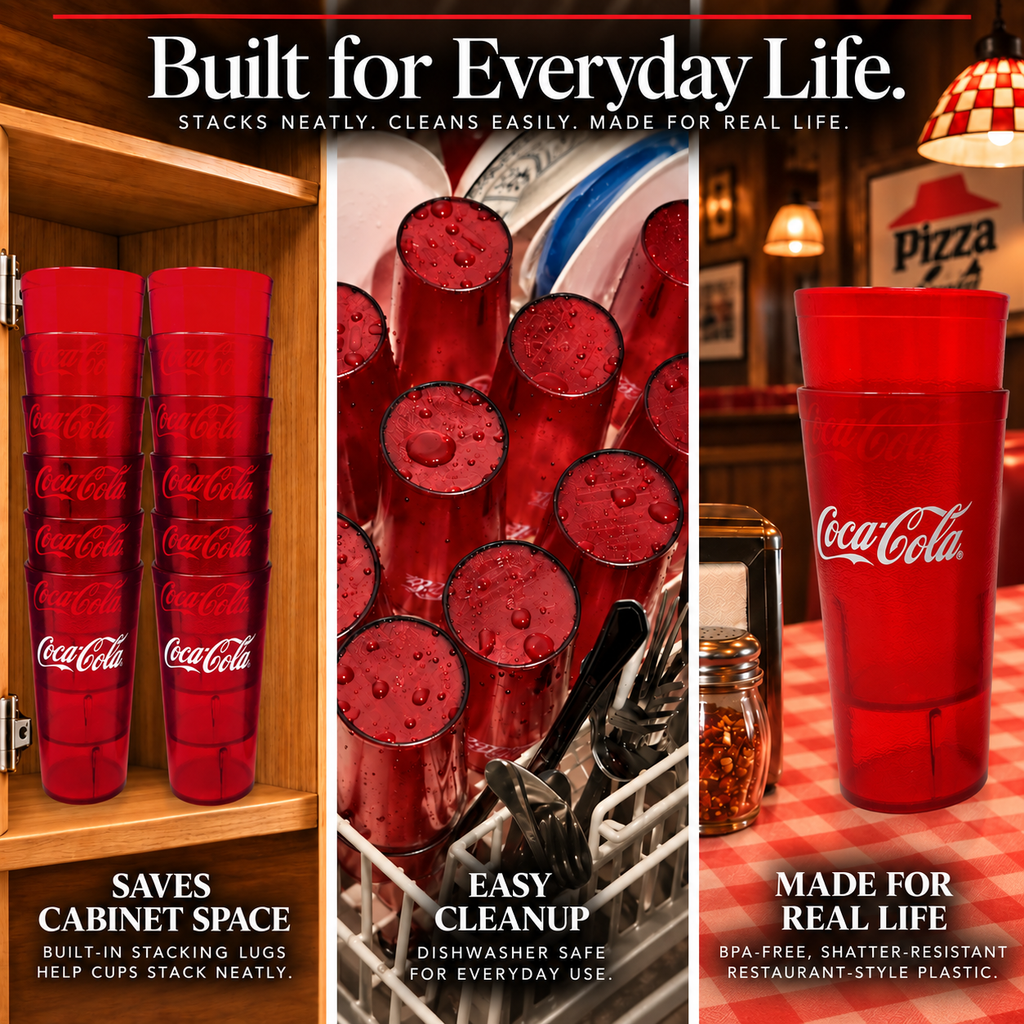 Coca-Cola & Pepsi Restaurant Tumblers