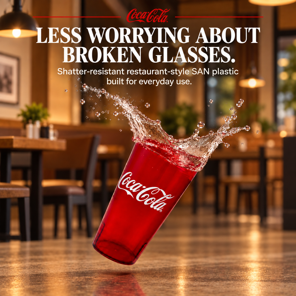 Coca-Cola & Pepsi Restaurant Tumblers