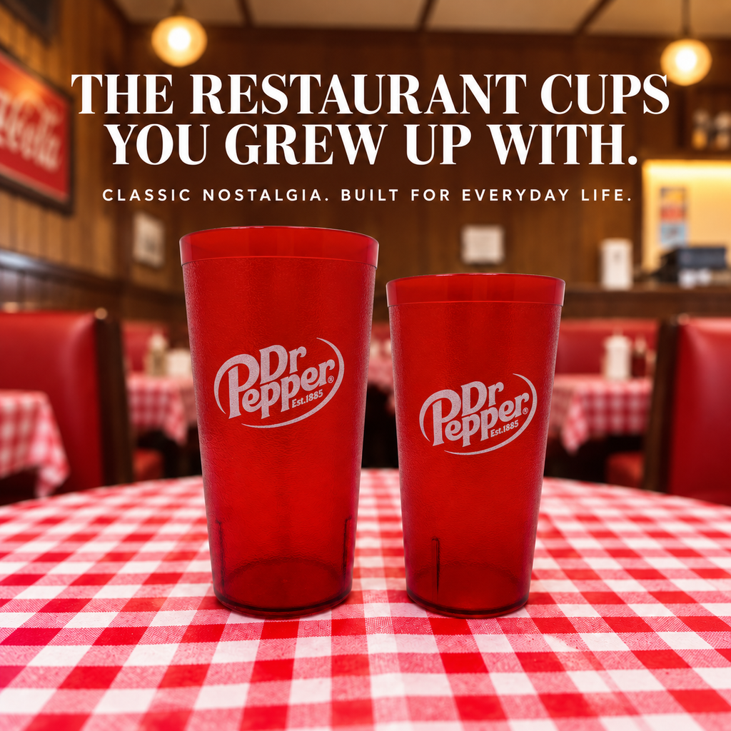 Dr Pepper Restaurant Tumblers