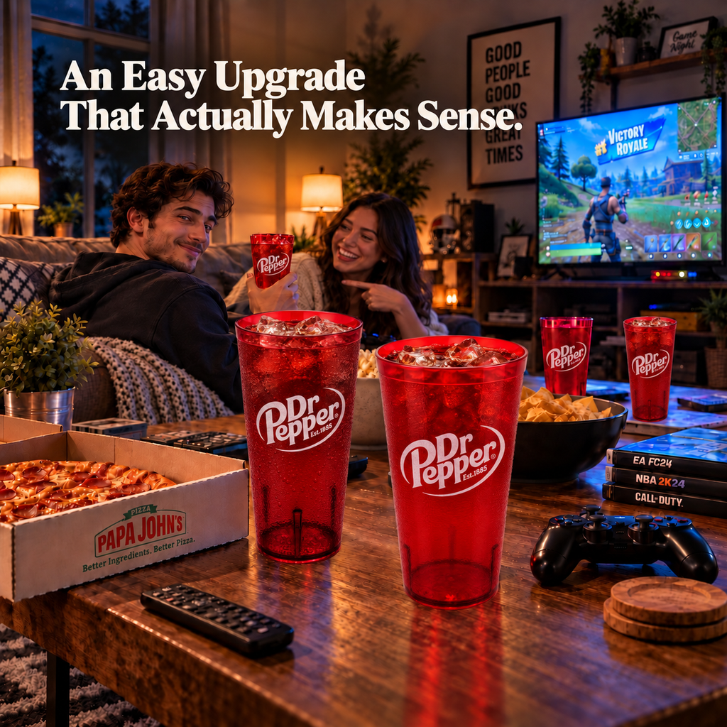 Dr Pepper Restaurant Tumblers