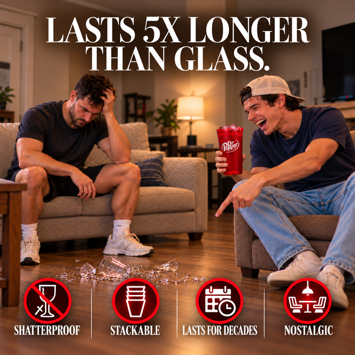 Dr Pepper Restaurant Tumblers