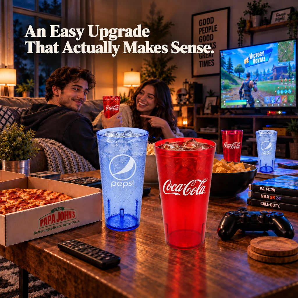 Coca-Cola & Pepsi Restaurant Cups